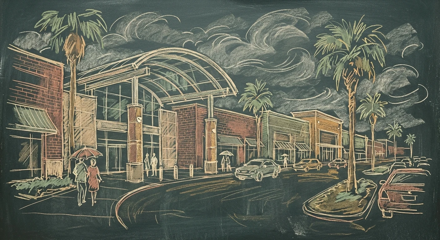 Stonebriar chalk illustration